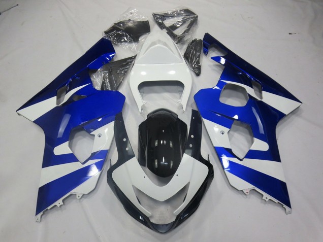 04-05 Estilo Azul Blanco OEM GSXR 600-750 Carenados Moto 04-05 Estilo Azul Blanco OEM GSXR 600-750 Carenados Moto