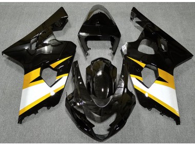 04-05 Negro Brillante & Amarillo GSXR 600-750 Carenados Moto