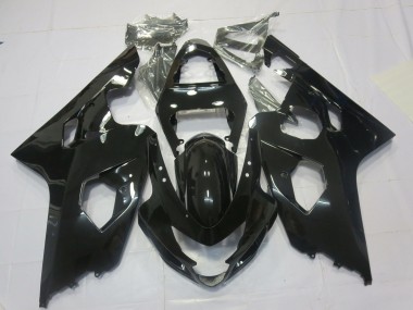 04-05 Negro Brillante GSXR 600-750 Carenados Moto