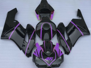 04-05 Negro Brillante & Morado CBR1000RR Carenados Moto