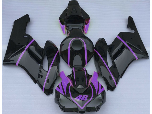 04-05 Negro Brillante & Morado CBR1000RR Carenados Moto 04-05 Negro Brillante & Morado CBR1000RR Carenados Moto