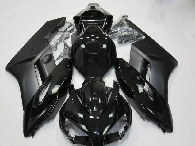 04-05 Negro Mate & Brillante CBR1000RR Carenados Moto 04-05 Negro Mate & Brillante CBR1000RR Carenados Moto