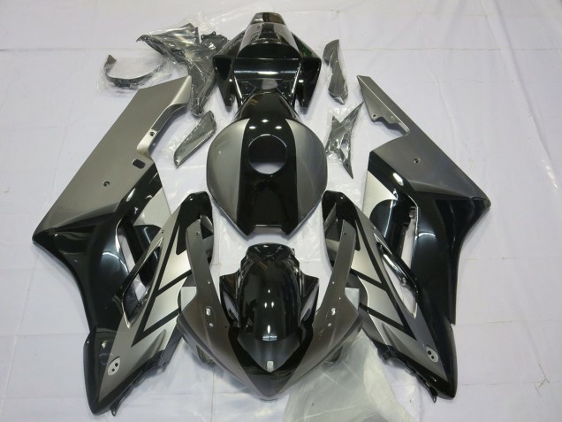 04-05 Negro & Plata CBR1000RR Carenados Moto 04-05 Negro & Plata CBR1000RR Carenados Moto
