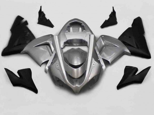 04-05 Negro Plata ZX10R Carenados Moto 04-05 Negro Plata ZX10R Carenados Moto