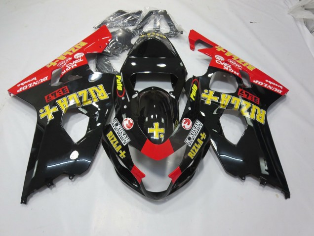 04-05 Negro Rizla GSXR 600-750 Carenados Moto 04-05 Negro Rizla GSXR 600-750 Carenados Moto