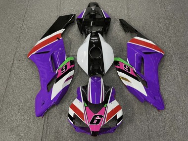 04-05 Púrpura 6 CBR1000RR Carenados Moto