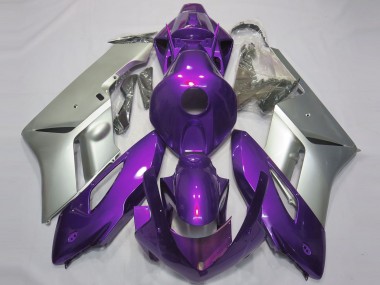 04-05 Púrpura Brillante & Plata CBR1000RR Carenados Moto