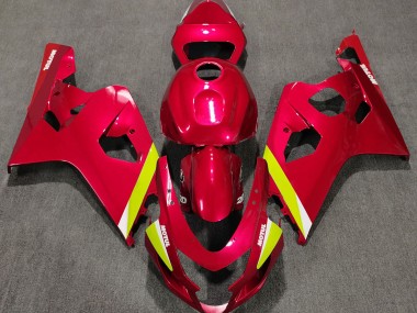 04-05 Rojo Brillante GSXR 600-750 Carenados Moto