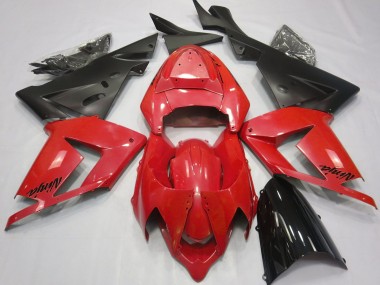 04-05 Rojo Perla & Negro ZX10R Carenados Moto