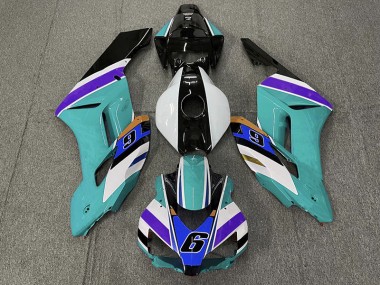 04-05 Verde Azulado 6 CBR1000RR Carenados Moto