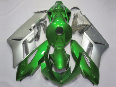 04-05 Verde Brillante & Plata CBR1000RR Carenados Moto