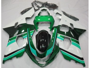 04-05 Verde Brillante & Verde GSXR 600-750 Carenados Moto