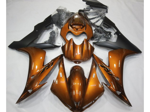 04-06 Naranja Brillante & Negro R1 Carenados Moto 04-06 Naranja Brillante & Negro R1 Carenados Moto