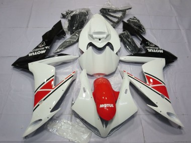 04-06 OEM Estilo Rojo & Blanco R1 Carenados Moto