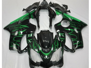 04-07 Verde Claro Llama CBR600 F4i Carenados Moto