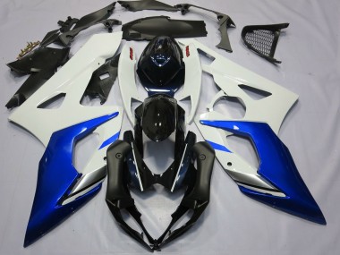 05-06 Azul & Blanco GSXR 1000 Carenados Moto