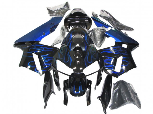 05-06 Azul Brillante Llama CBR600RR Carenados Moto 05-06 Azul Brillante Llama CBR600RR Carenados Moto