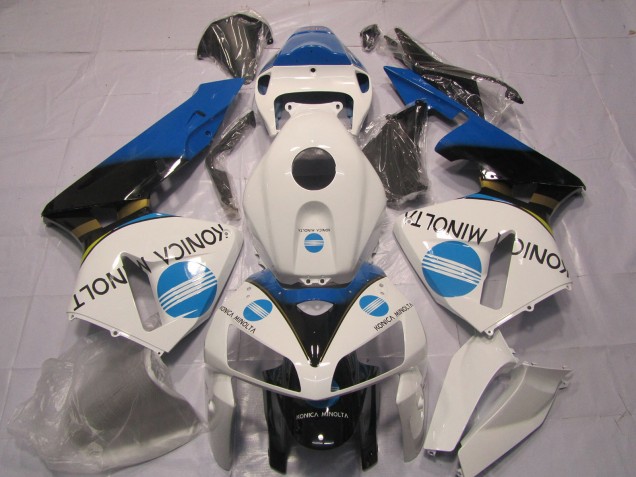 05-06 Azul Claro Konica Minolta CBR600RR Carenados Moto 05-06 Azul Claro Konica Minolta CBR600RR Carenados Moto