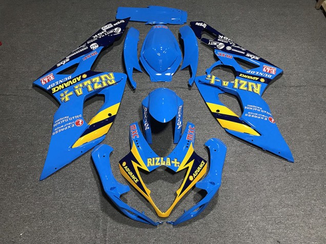 05-06 Azul Claro Rizla GSXR 1000 Carenados Moto 05-06 Azul Claro Rizla GSXR 1000 Carenados Moto