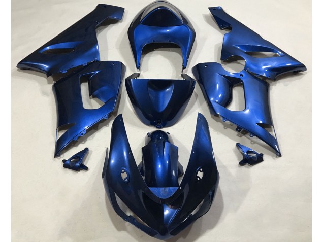 05-06 Azúl Metálico ZX6R Carenados Moto 05-06 Azúl Metálico ZX6R Carenados Moto