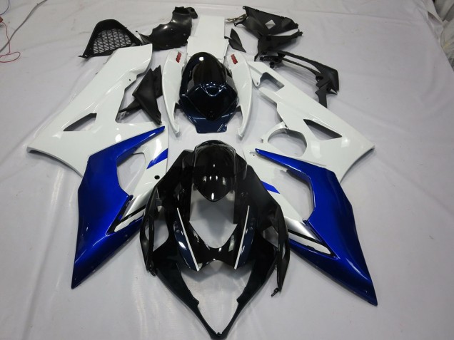 05-06 Blanco & Azul GSXR 1000 Carenados Moto 05-06 Blanco & Azul GSXR 1000 Carenados Moto