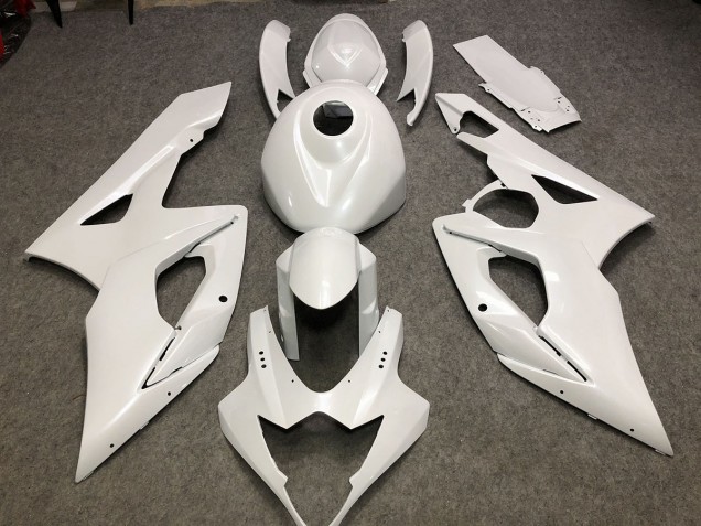 05-06 Blanco Brillo Liso GSXR 1000 Carenados Moto 05-06 Blanco Brillo Liso GSXR 1000 Carenados Moto