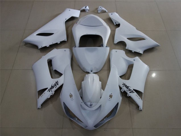05-06 Blanco Mate ZX6R Carenados Moto 05-06 Blanco Mate ZX6R Carenados Moto