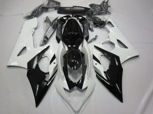 05-06 Blanco Negro & Plata GSXR 1000 Carenados Moto 05-06 Blanco Negro & Plata GSXR 1000 Carenados Moto