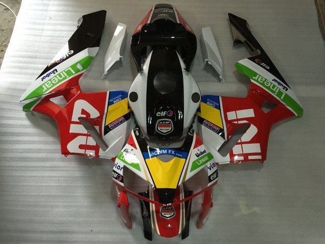05-06 Blanco Rojo Givi CBR600RR Carenados Moto 05-06 Blanco Rojo Givi CBR600RR Carenados Moto
