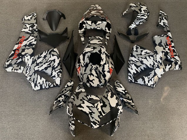05-06 Camuflaje & Calcomanías Rojas CBR600RR Carenados Moto 05-06 Camuflaje & Calcomanías Rojas CBR600RR Carenados Moto