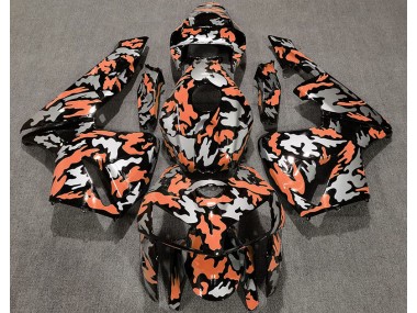 05-06 Camuflaje & Naranja Claro CBR600RR Carenados Moto