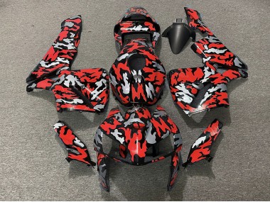 05-06 Camuflaje & Rojo CBR600RR Carenados Moto