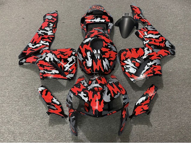 05-06 Camuflaje & Rojo CBR600RR Carenados Moto 05-06 Camuflaje & Rojo CBR600RR Carenados Moto