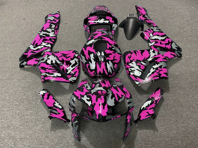 05-06 Camuflaje & Rosa Fuerte CBR600RR Carenados Moto 05-06 Camuflaje & Rosa Fuerte CBR600RR Carenados Moto