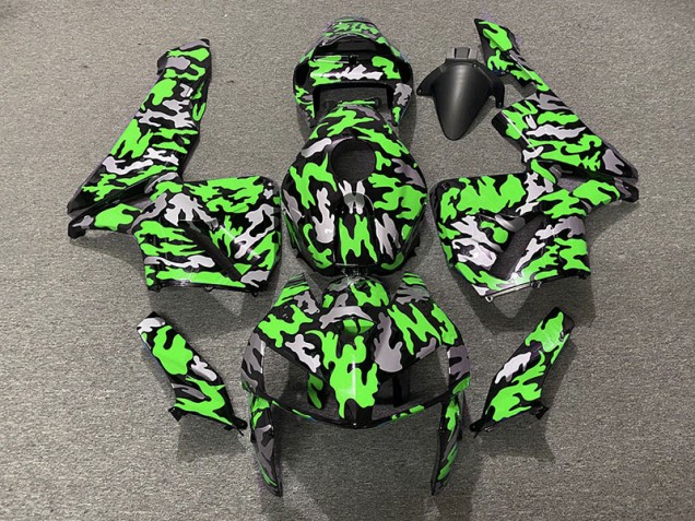 05-06 Camuflaje & Verde CBR600RR Carenados Moto 05-06 Camuflaje & Verde CBR600RR Carenados Moto
