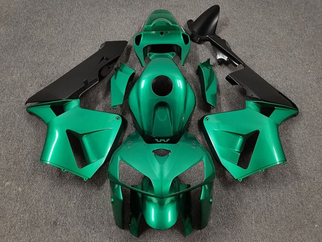 05-06 Estilo Cbr Verde Azulado CBR600RR Carenados Moto 05-06 Estilo Cbr Verde Azulado CBR600RR Carenados Moto