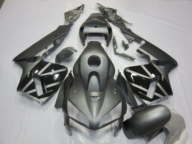 05-06 Gris Mate & Negro CBR600RR Carenados Moto 05-06 Gris Mate & Negro CBR600RR Carenados Moto