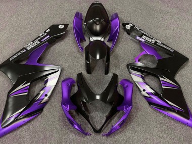05-06 Negro Mate & Morado GSXR 1000 Carenados Moto