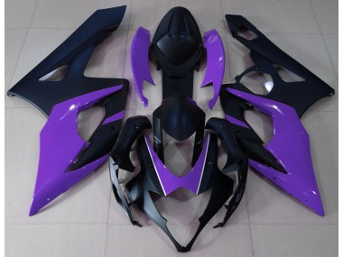 05-06 Negro Mate & Morado GSXR 1000 Carenados Moto