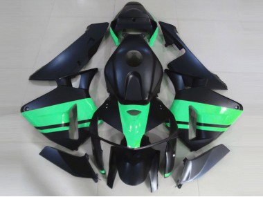 05-06 Negro Mate & Verde Especial CBR600RR Carenados Moto