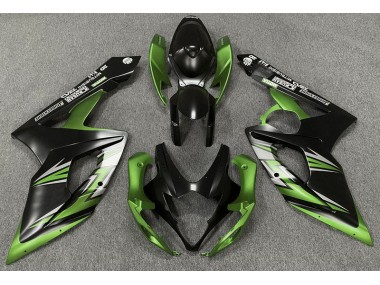 05-06 Negro Mate & Verde GSXR 1000 Carenados Moto