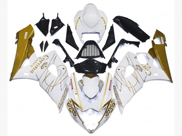 05-06 Oro Brillo Corona Personalizado GSXR 1000 Carenados Moto 05-06 Oro Brillo Corona Personalizado GSXR 1000 Carenados Moto