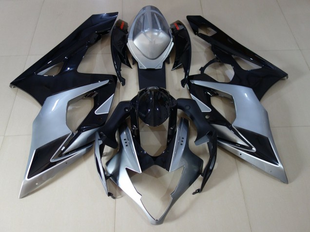 05-06 Plata Brillante & Negro GSXR 1000 Carenados Moto 05-06 Plata Brillante & Negro GSXR 1000 Carenados Moto