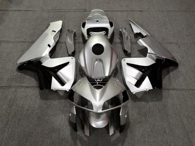 05-06 Plata Mate & Negro CBR600RR Carenados Moto 05-06 Plata Mate & Negro CBR600RR Carenados Moto