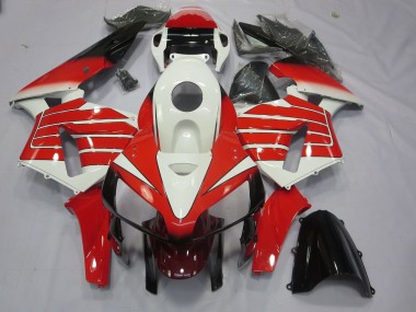05-06 Raya Grande Roja & Blanca CBR600RR Carenados Moto