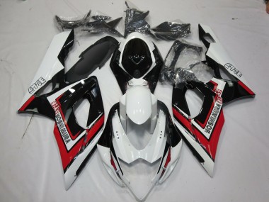 05-06 Rojo Blanco & Negro GSXR 1000 Carenados Moto