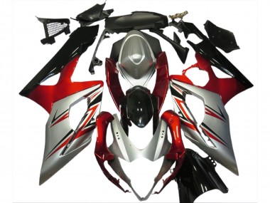 05-06 Rojo & Plata GSXR 1000 Carenados Moto