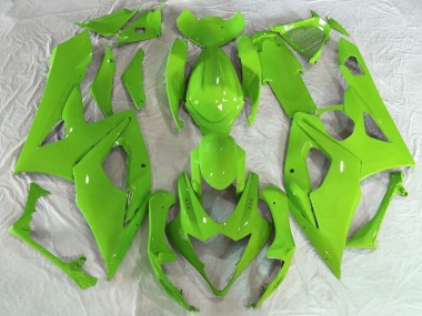 05-06 Verde Brillante GSXR 1000 Carenados Moto