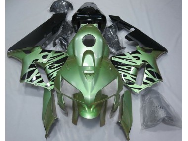 05-06 Verde Claro Llama CBR600RR Carenados Moto