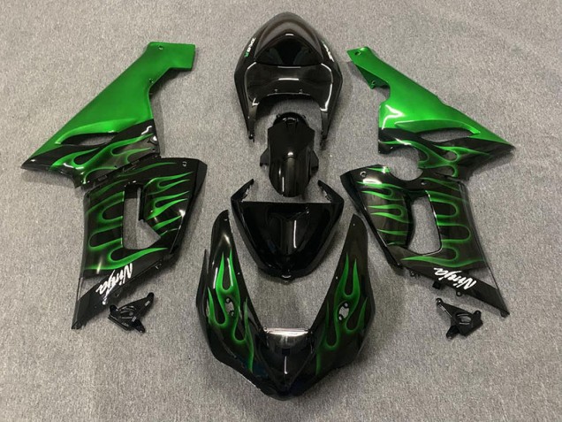 05-06 Verde Llama ZX6R Carenados Moto 05-06 Verde Llama ZX6R Carenados Moto